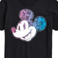 thumbnail image 3 of Mickey & Friends - Mickey Floral Logo - Men's Short Sleeve Graphic T-Shirt, 3 of 5