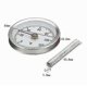 thumbnail image 2 of 2x Pipe Thermometer Temperature Gauge Clip On Spring 0-120 63mm Hot Water Dial Home, 2 of 4