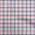 thumbnail image 1 of oneOone Rayon Light Pink Fabric Check Quilting Supplies Print Sewing Fabric By The Yard 56 Inch Wide, 1 of 4