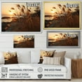thumbnail image 4 of Designart "Sunset Breeze on the Beach II" Nautical & Beach Floater Framed Wall Art Living Room, 4 of 7
