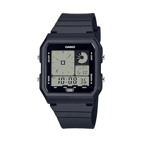 Casio POP Reloj digital unisex con banda renovable de resina de base biológica LF20W-1A