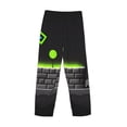 thumbnail image 3 of Lsque Geometry Dash Print Men's Pajama Pants, Lounge Pant - Comfortable Home Wear,Elastic Waistband, Stylish Design-Medium, 3 of 9