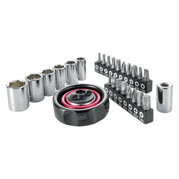 Craftsman 1/4-In Drive Palm Ratchet Adapter Set, 26Pc