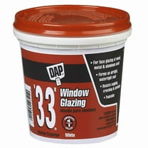 12-Pack of 1 pt Dap 12121 White #33 Glazing Glazing Compound