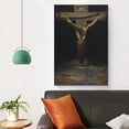 thumbnail image 4 of Salvador Dali Wall Art Prints 《Christ of Saint John of The Cross》 Poster Wall Art Poster Gifts Bedroom Prints Home Decor Hanging Picture Canvas Painting Posters 12x18inch(30x45cm), 4 of 6