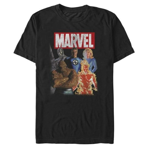 Mens Marvel: Fantastic Four Classic Team T Shirt