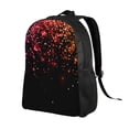 thumbnail image 3 of Hirioo Colorful Sparkling for Travel Backpack for Women Men, Lightweight and Durable,Gift for Weekender, College, Work,and Outdoor Activities, 3 of 7