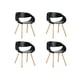 thumbnail image 1 of Sillas para Comedor 4 Piezas color Negro Brang Vuja, 1 of 3