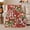 Bows and Cupcakes, variant on Chocolate Boxes with Pears Apples and Holiday Greenery, Elegant Festive Sweets Style for Chocolate Lovers, Soft Flannel Blanket for Kitchen Nook and Guest Room, Christmas Gift, Home Decor