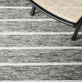 thumbnail image 6 of SAFAVIEH Vermont Zachariah Striped Area Rug, Black/Ivory, 8' x 10', 6 of 8