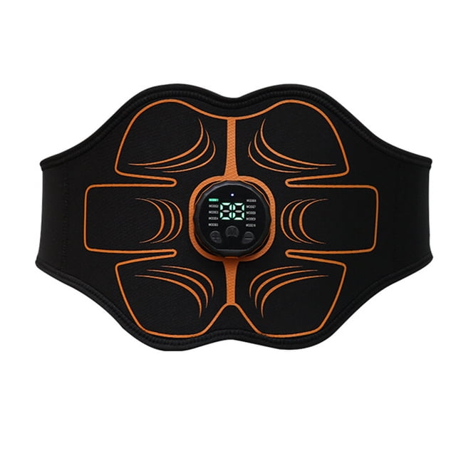 FLhrweasw Abdominal EMS Cuidado La Piel Duradero Recargable Por USB para Relajar El Dolor Corporal