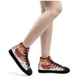 thumbnail image 5 of National of Canada Day Oh Canada High Top Canvas Shoes Sneakers Black Size 11.5, 5 of 6