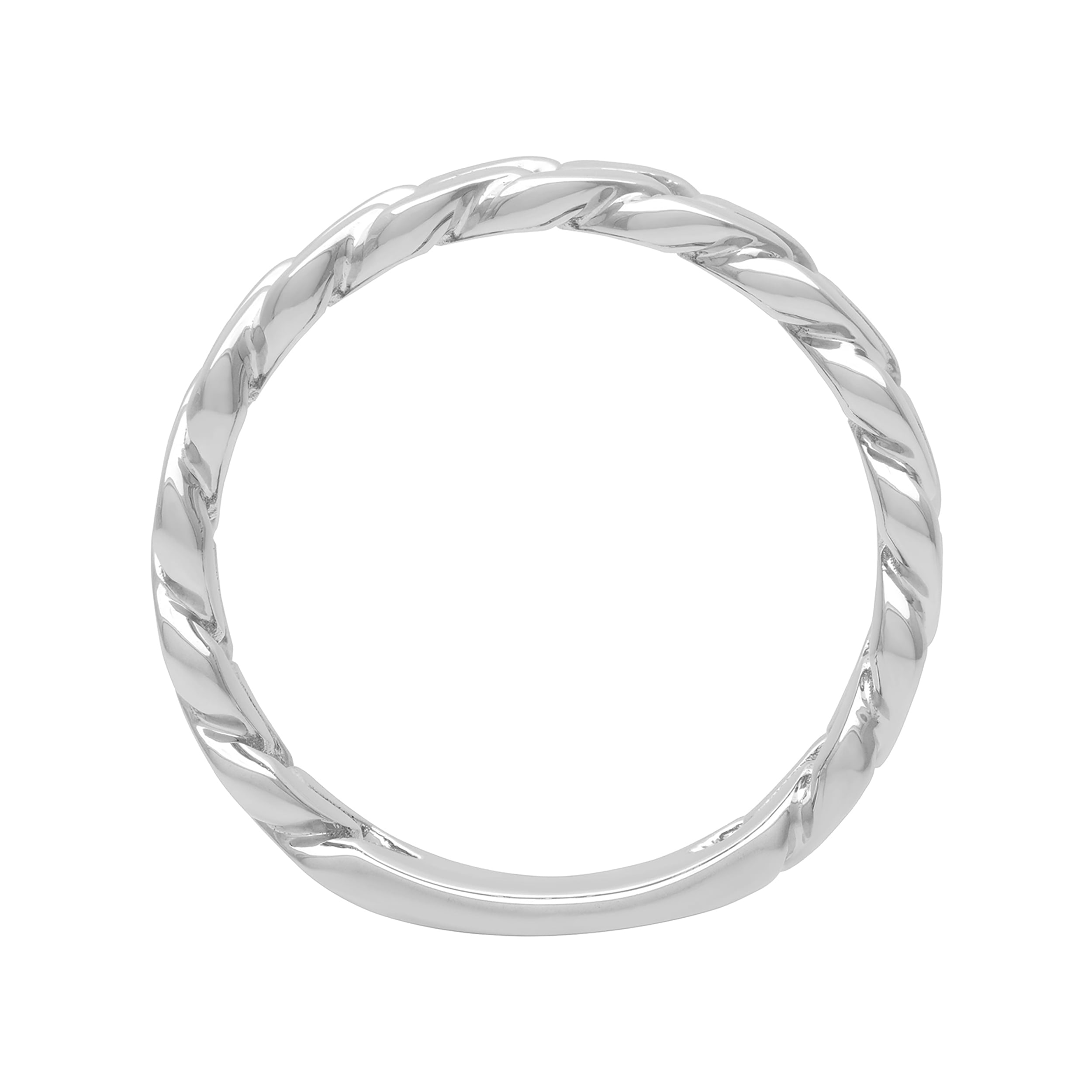 Keepsake Sterling Silver Cuban Link Men's Band