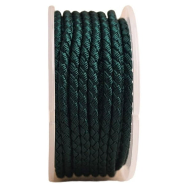 Guardurnaity de cuerda trenzada, tejido artesanal, cuerda de cuerda, fabricación de joyería artesanal, accesorio, sastre profesional Ropa, zapatos y accesorios Miscelánea Verde oscuro