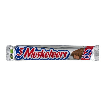 3 Musketeers Bar 2 To Go, 3.28 OZ