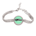 thumbnail image 1 of Pulsera de tobillera de cadena de tenis Unbranded Insecto animal negro, 1 of 3