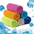 thumbnail image 2 of Bangcool Ice Towel Instant Chilling Quick Dry Cooling Towel Sports Towel for Yoga Camping, 2 of 7