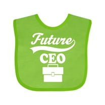 Inktastic Future Ceo Shirt Childs Boss Job Boys or Girls Baby Bib