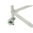 thumbnail image 4 of Tripar Wood Nesting Tables with Casters - White Set of 3, 4 of 5