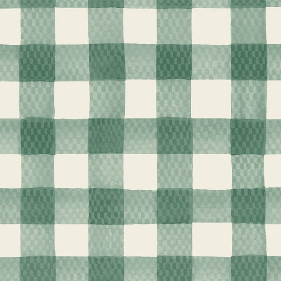 Cath Kidston Painted Gingham Green