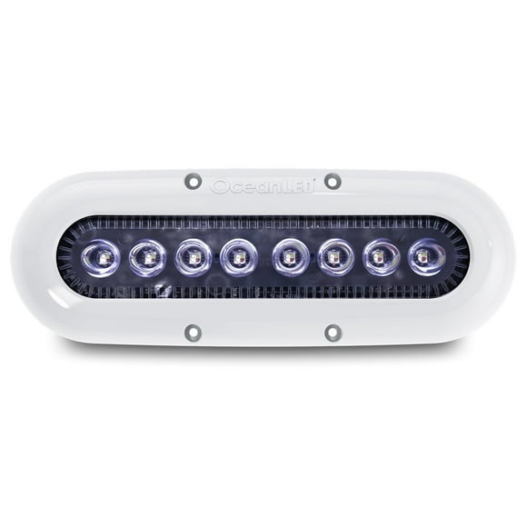 Lámpara subacuática Oceanled serie X X8 con LED de colores