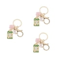 thumbnail image 4 of WORGEOUS 3pcs Cute Keychains Girls Japanese Keychain Backpack Flower Theme Keychain Bag Charms Amulet Blessing Keyrings For Women, 4 of 8
