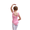 Pink, variant on LYMAYTER Ruffle Short Sleeve Leotard for Girls Ballet Leotards Gymnastic Dance Outfits for Toddler