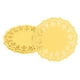 thumbnail image 1 of 50 piezas de servilletas de papel, servilletas de papel de encaje de 5.5 pulgadas, manteles desechables de papel amarillos, 1 of 7