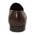 thumbnail image 5 of Men's GENIO Genuine Ostrich Embossed Leather Shoes Turkey 120332831 Cognac, 5 of 8