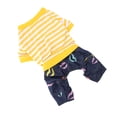 thumbnail image 2 of Pijamas de algodón para gatos, pijamas a rayas para perros, cachorros y gatos, pijamas de algodón para perros de alta capacidad, 2 of 7