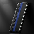 thumbnail image 6 of Dteck case for Samsung Galaxy Z Fold4,Shockproof Carbon Fiber Pattern Hard PC Case Slim Lightweight Cover for Galaxy Z Fold4 5G,Royalblue, 6 of 7