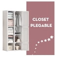 thumbnail image 4 of Closet Armable Guardarropa Plegable con Juguetero Para Bebe, 4 of 5
