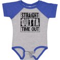 thumbnail image 3 of Inktastic Straight Outta Time out Boys or Girls Baby Bodysuit, 3 of 5