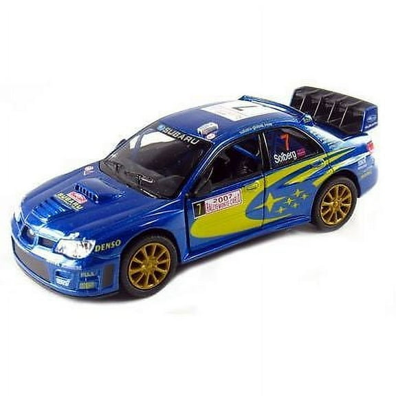5" Kinsmart 2007 Subaru Impreza WRC Diecast 1:36 Model Toy Car Rallye Monte Carlo Rally NEW