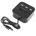 thumbnail image 2 of Intelligent Chip Reader Card Reader Reader 3-Port HUB Portable Card Reader, 2 of 7