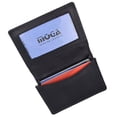 thumbnail image 4 of Moga Genuine Leather Business Card Holder Name Card Case Credit Card Wallet with ID Window, 4 of 18