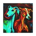 thumbnail image 3 of Greyhound in Moonlight Scene - Canvas, 3 of 25