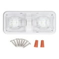 thumbnail image 1 of Oubit Bateau Plafonnier,RV Intérieur Lumière 2 RVLED Plafonnier Interrupteur LED Plafond Double Dôme Lumière Élever Votre Expérience, 1 of 9