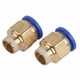 thumbnail image 4 of Conector rápido recto, tubo de aire de 14 mm Accesorios de empuje neumáticos Conector rápido neumático Integración perfecta, 4 of 12
