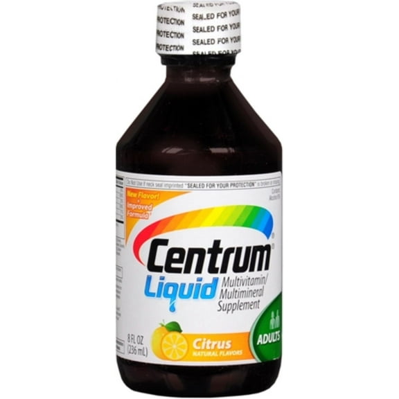 Centrum Multivitamin/Multimineral, Liquid 8 oz (Pack of 3)