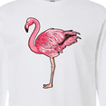thumbnail image 4 of Inktastic Pink Flamingo Long Sleeve T-Shirt, 4 of 5