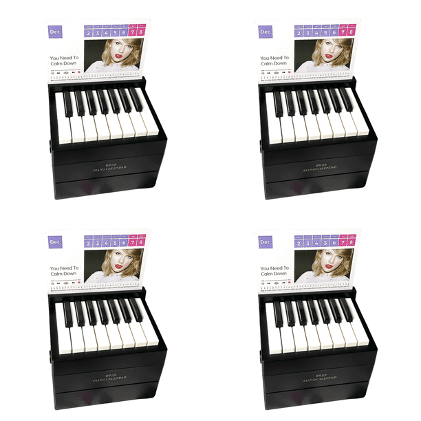 Taylor Piano Calendar 2024 Calendario Creativo Regalo para Fanáticos ()