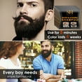thumbnail image 2 of Natural Men's Beard Dye Shampoo Instant Beard Hair Colouring Dye Tint Cream Moustache Blackening Shampoo, 2 of 6