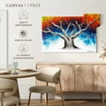 thumbnail image 5 of Elephant Stock Rainbow Tree Wall Art - Horizontal Canvas Wall Art - Living Room Wall Decor - Floral And Botanical Canvas - Gray And Orange Decor By Ashvin Harrison - 30" x 20", 5 of 8