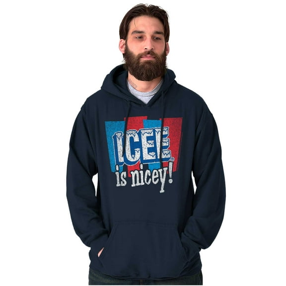 Official Icee Is Nice Funny Logo Unisex Plus Size Hoodie Brisco Brands 2X