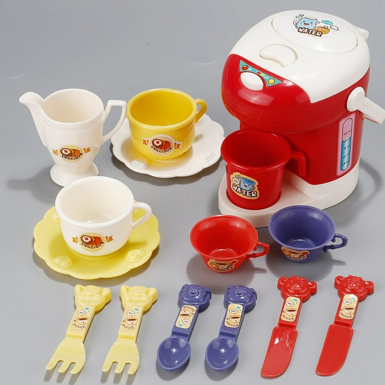 Simulation Kitchen Toy Washing Machine Mini Kitchen Set Tableware