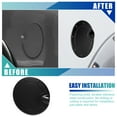 thumbnail image 4 of Unique Bargains Couvercle de Réservoir de Carburant Porte Couvercle de Réservoir de Carburant Accessoires de Remplacement pour Dodge pour Ram 2010-2017 Noir, 4 of 7