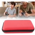 thumbnail image 4 of ZOUSSIQI Game Console Hard Shell Case, Portable with 8 Game Slot Inner Pocket, Water Travel Protective Case for New 3DS XL, for New 3DS XL, for New 2DS XL (Red) CA919-44451, 4 of 9