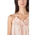 thumbnail image 3 of Ruffled Sleeveless Strap Shoulder Cotton Top, 3 of 3