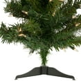 thumbnail image 7 of Northlight Pre-Lit Medium Aspen Pine Artificial Christmas Tree - 2' - Clear Lights, 7 of 7